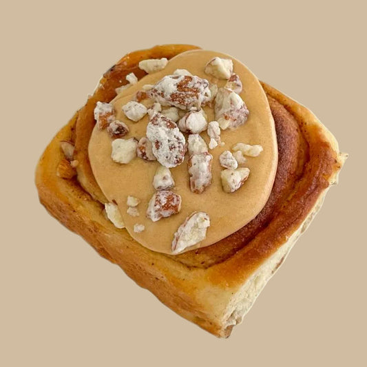 Almond Praline Cinnamon Roll
